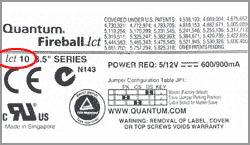 Quantum Fireball lct 10