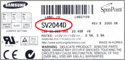 Samsung SV2044D
