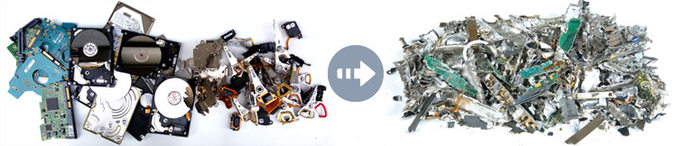 Festplattenvernichtung